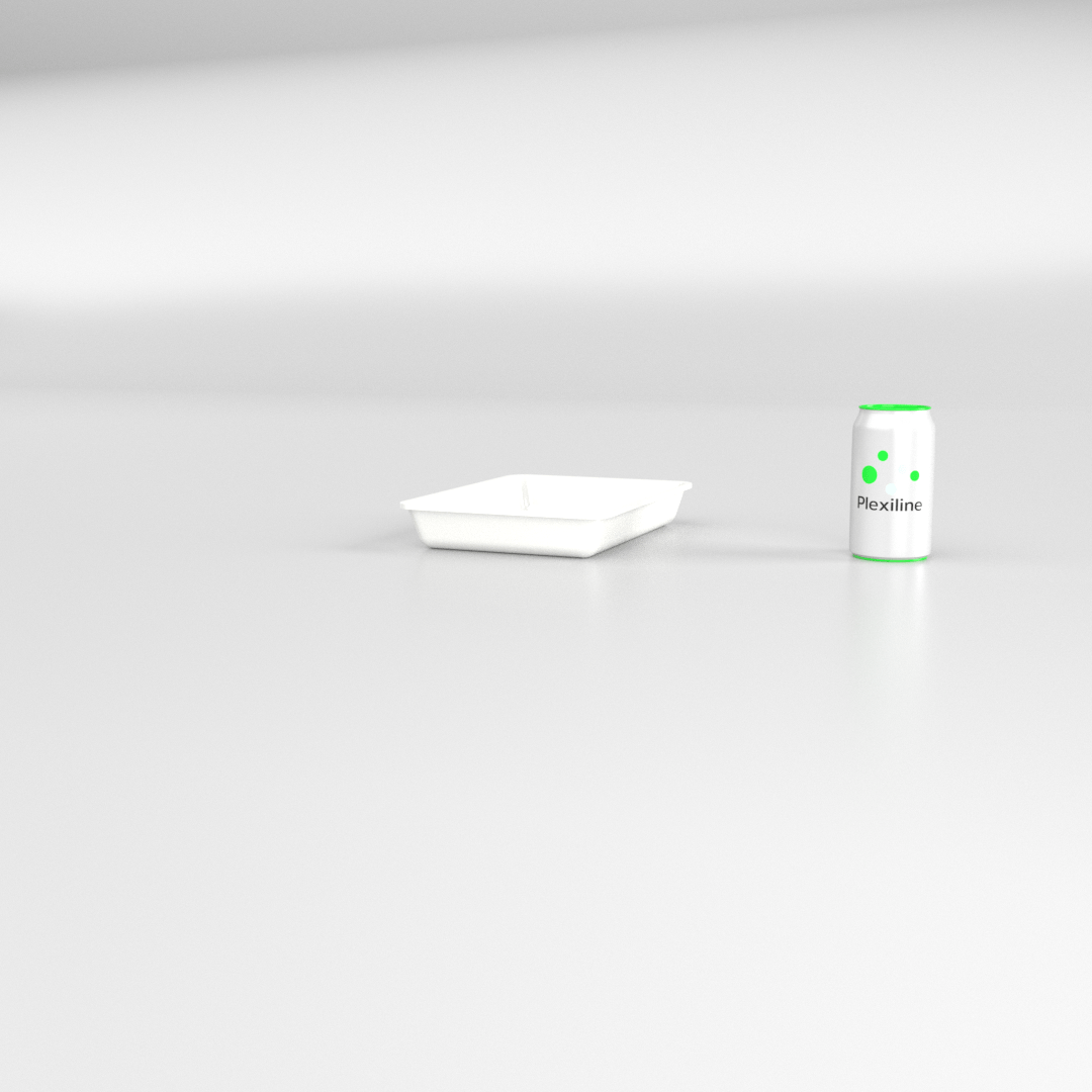 PLATEAU 260 X 190 X 040 MM BLANC