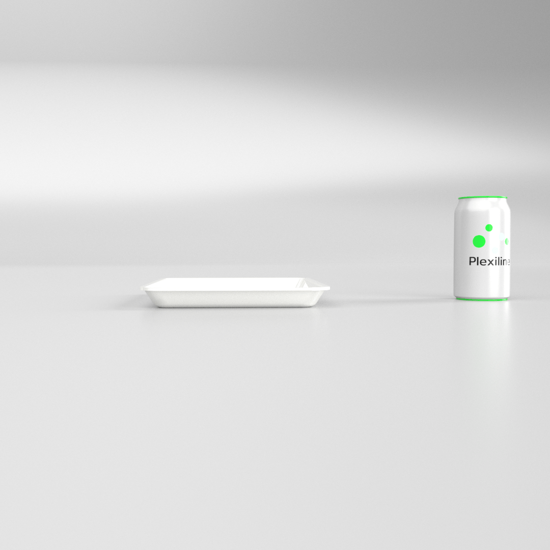 PLATEAU 275 X 205 X 020 MM BLANC (B11)