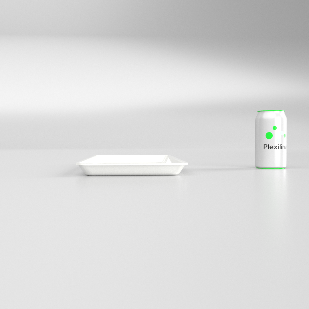 PLATEAU 295 X 195 X 020 MM BLANC (B05)