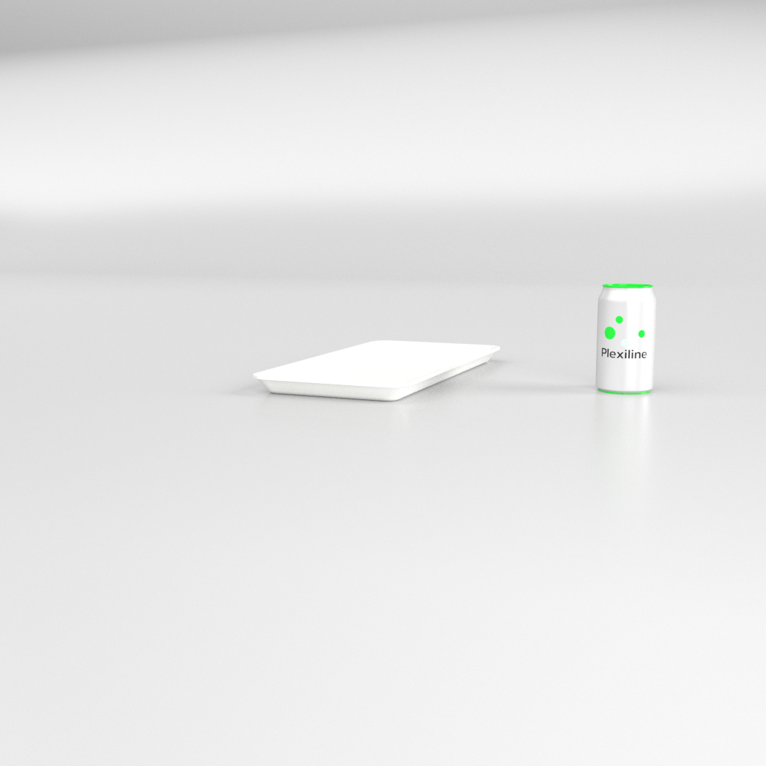 PLATEAU 295 X 195 X 020 MM BLANC (B05)