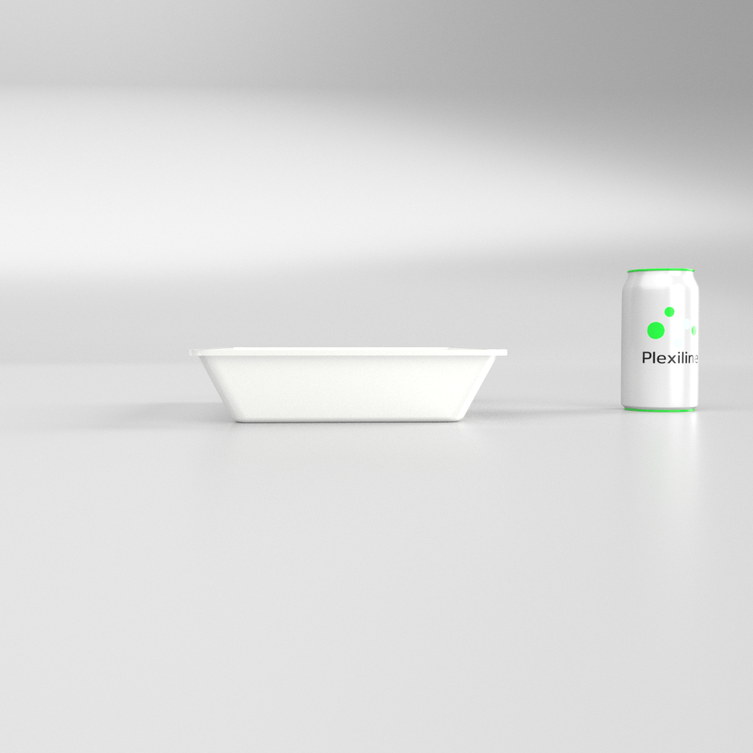PLATEAU 320 X 235 X 050 MM BLANC (CL695)