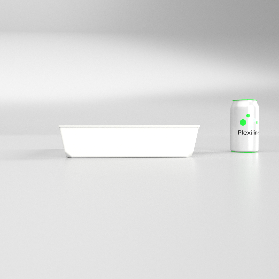 PLATEAU 325 X 265 X 060 MM BLANC