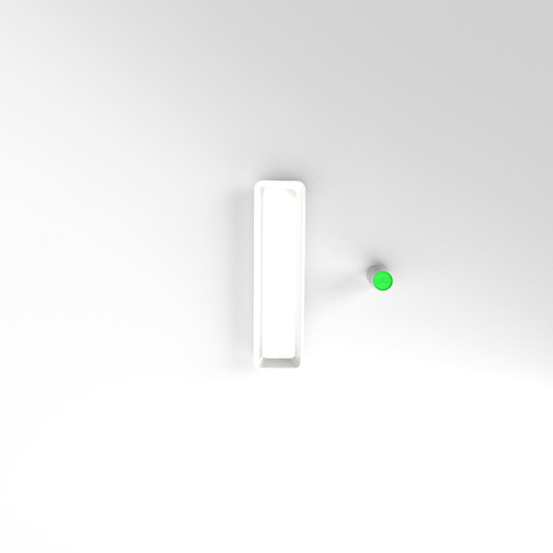 PLATEAU 560 X 140 X 050 MM BLANC