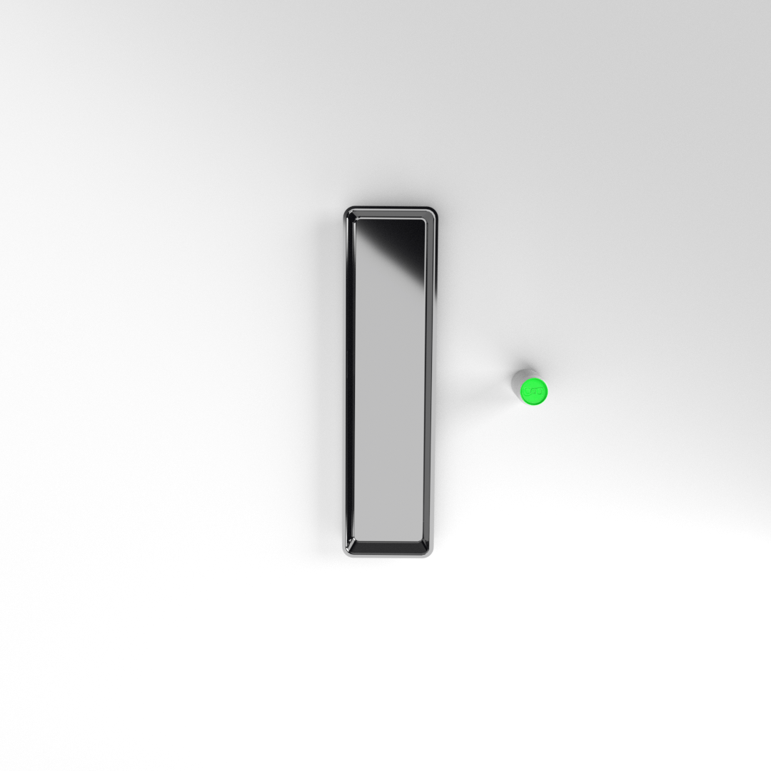 PLATEAU 760 X 200 X 050 MM NOIR