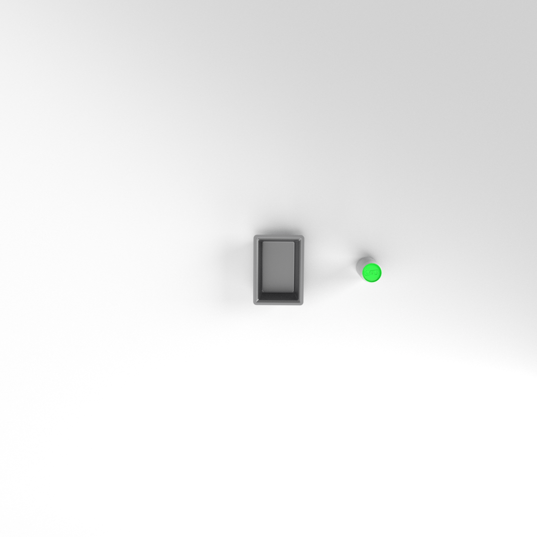 SALADIER RECTANGULAIRE 1 LITRE DARK SMOKE