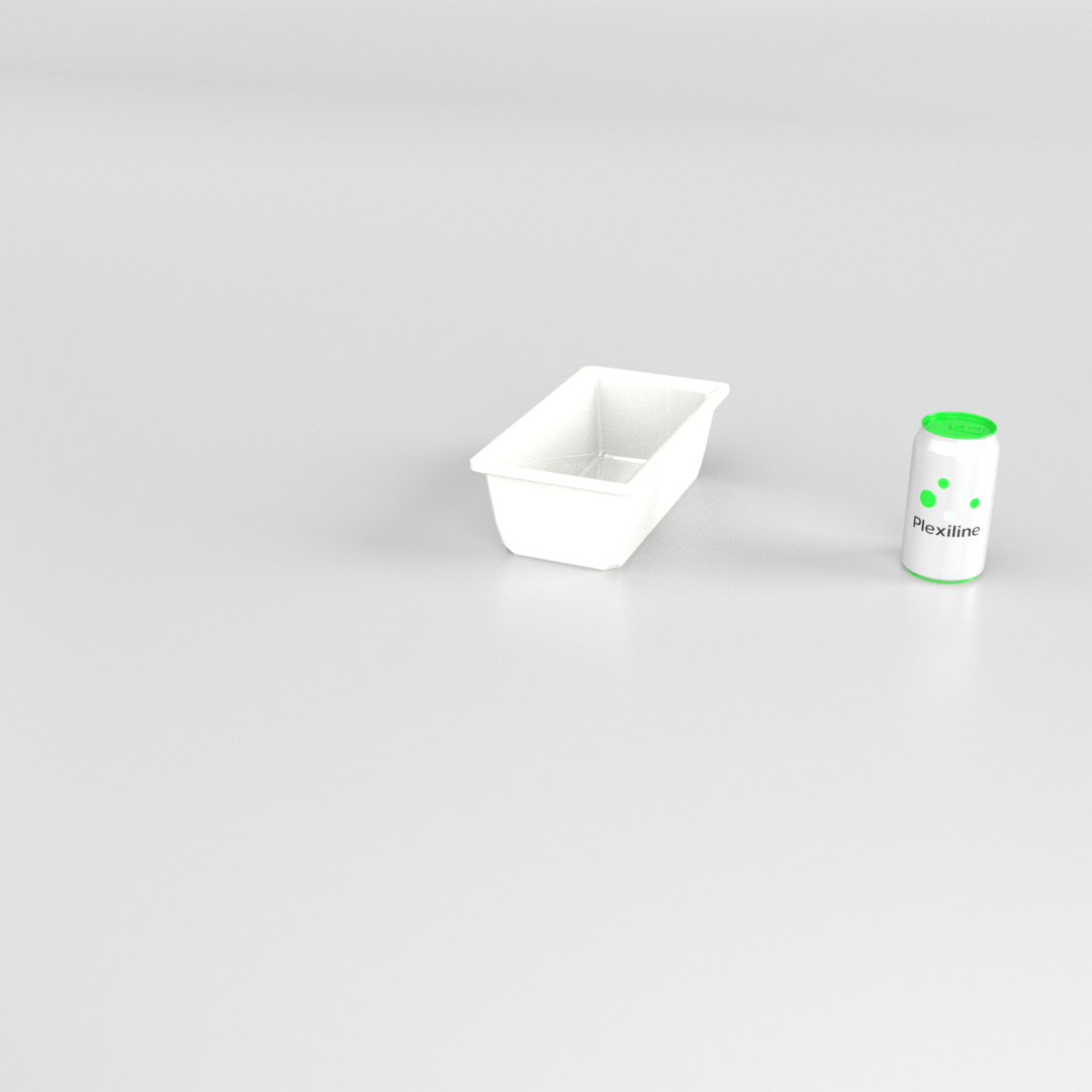 SALADIER RECTANGULAIRE 1,5 LITRE BLANC