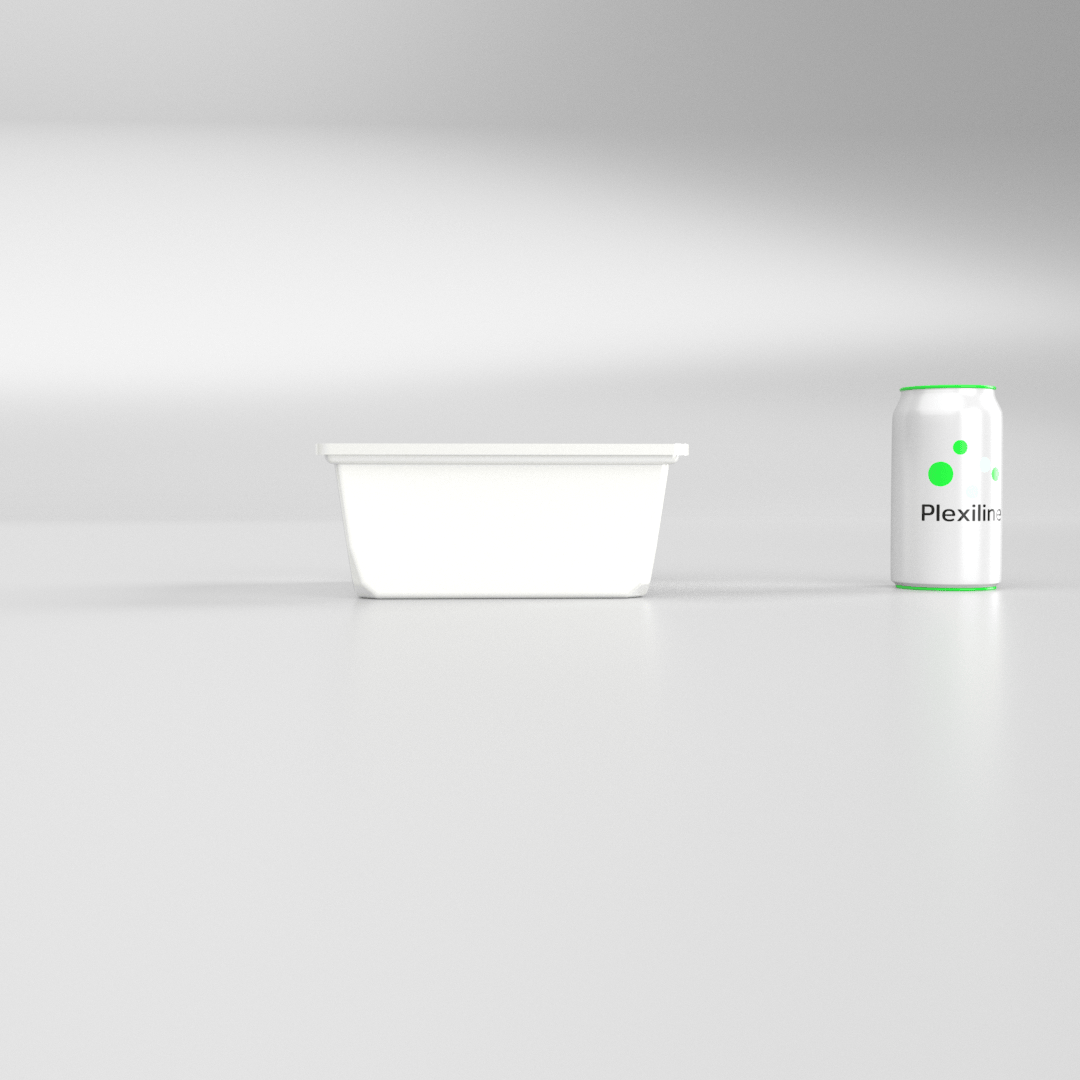 SALADIER 205 X 205 X 80 MM BLANC