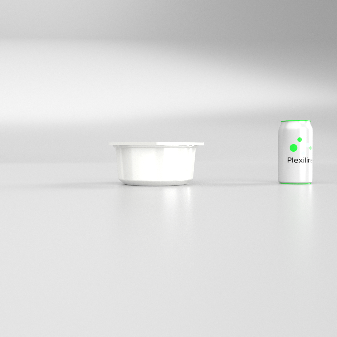 SALADIER ROND HEXAGONAL 1,5 L BLANC