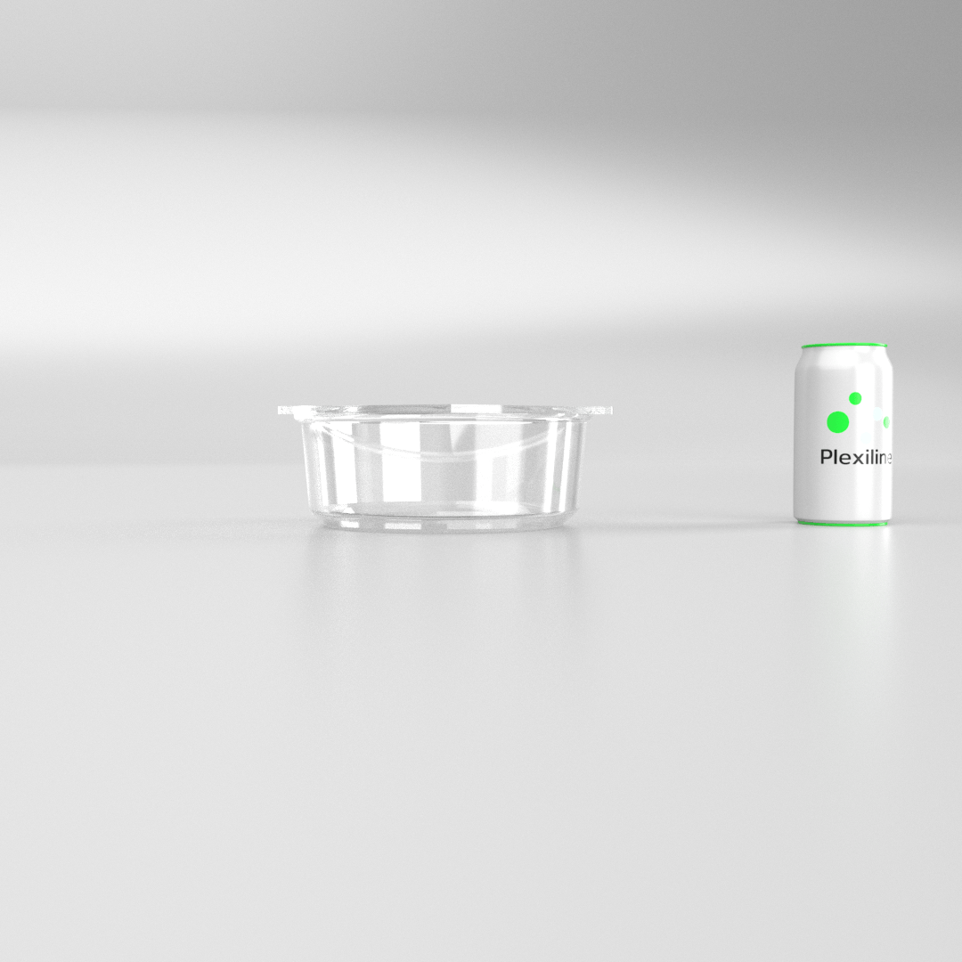SALADIER ROND HEXAGONAL 2,5 L TRANSPARENT