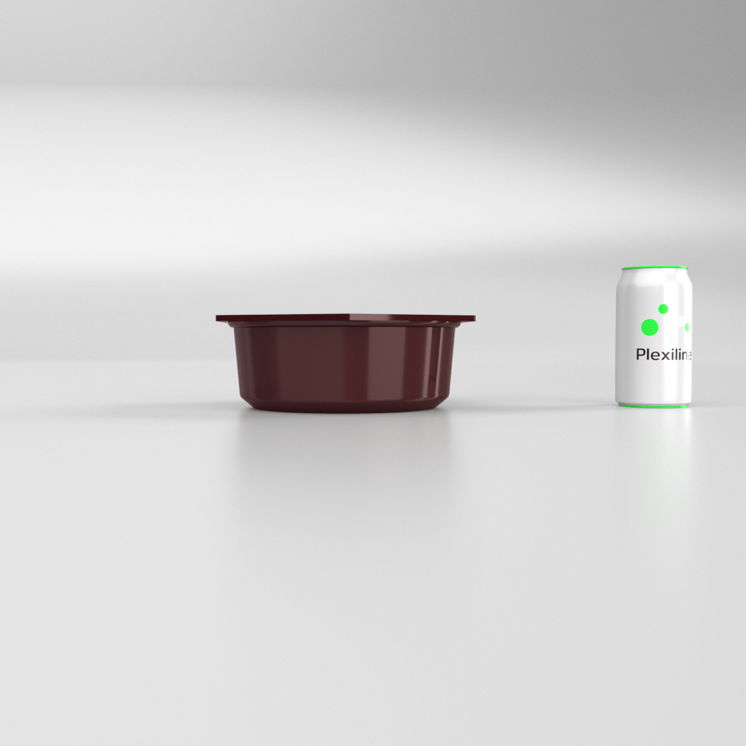 SALADIER ROND HEXAGONAL 2,5 L BORDEAUX
