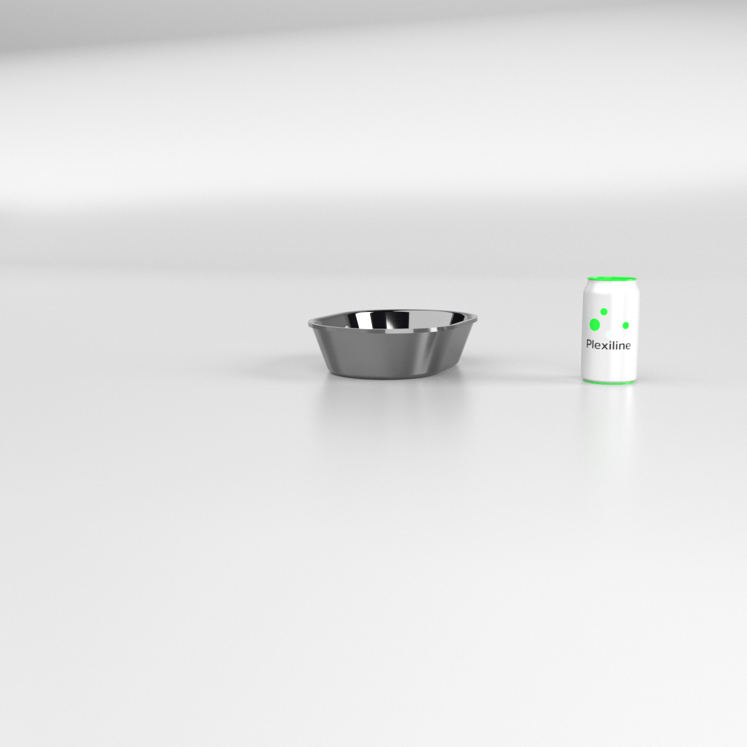 SALADIER OVAL 265 X 200 X 65 MM NOIR