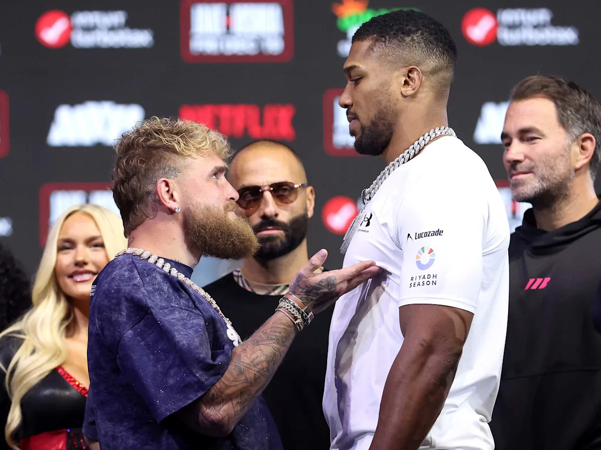Anthony Joshua delivers brutal threat for Jake Paul fight, while Paul - Policy Wire
