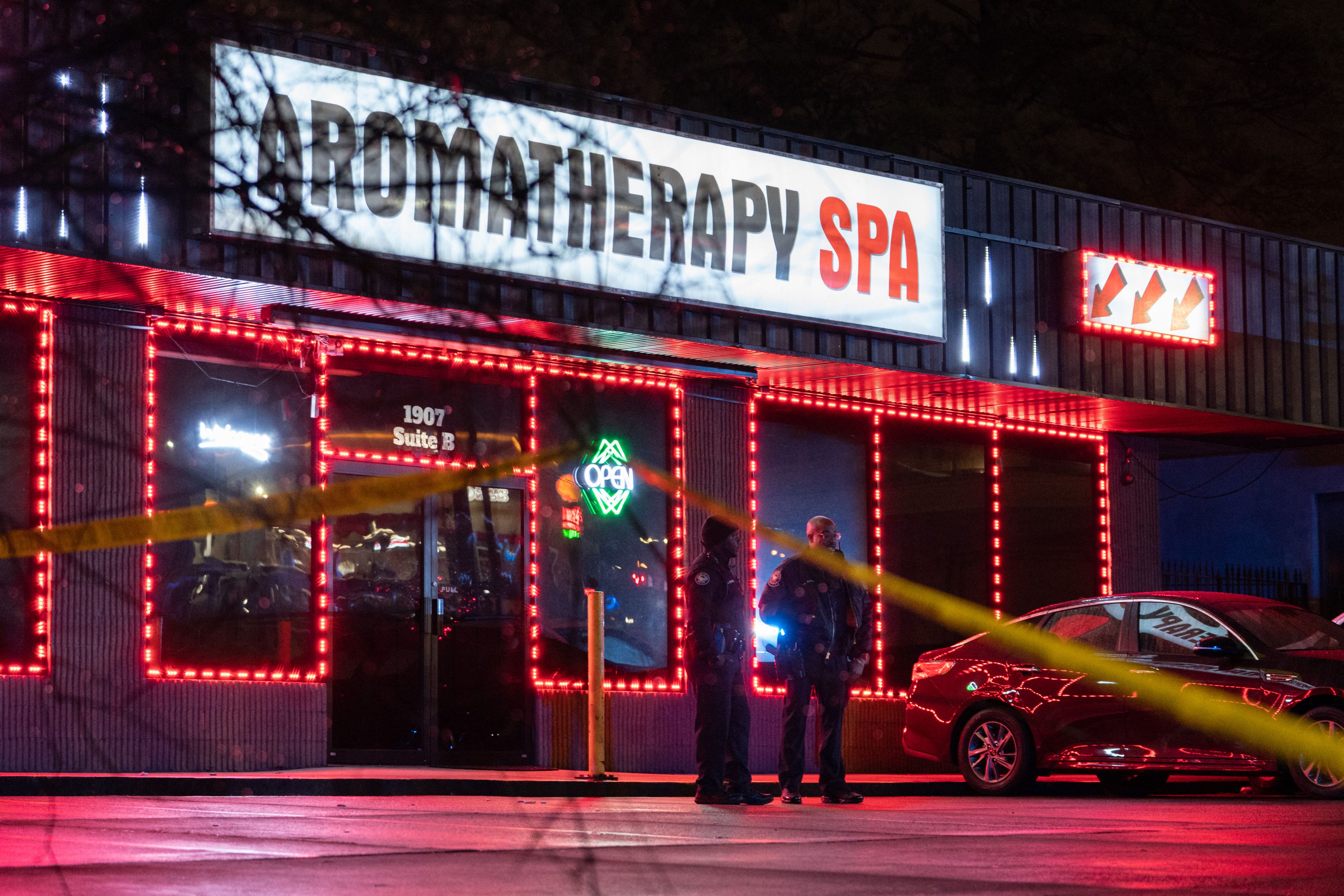 US-SHOOTINGS-SPA massage parlor shooting in georgia