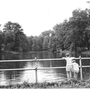 Lake from dam Lake from dam
