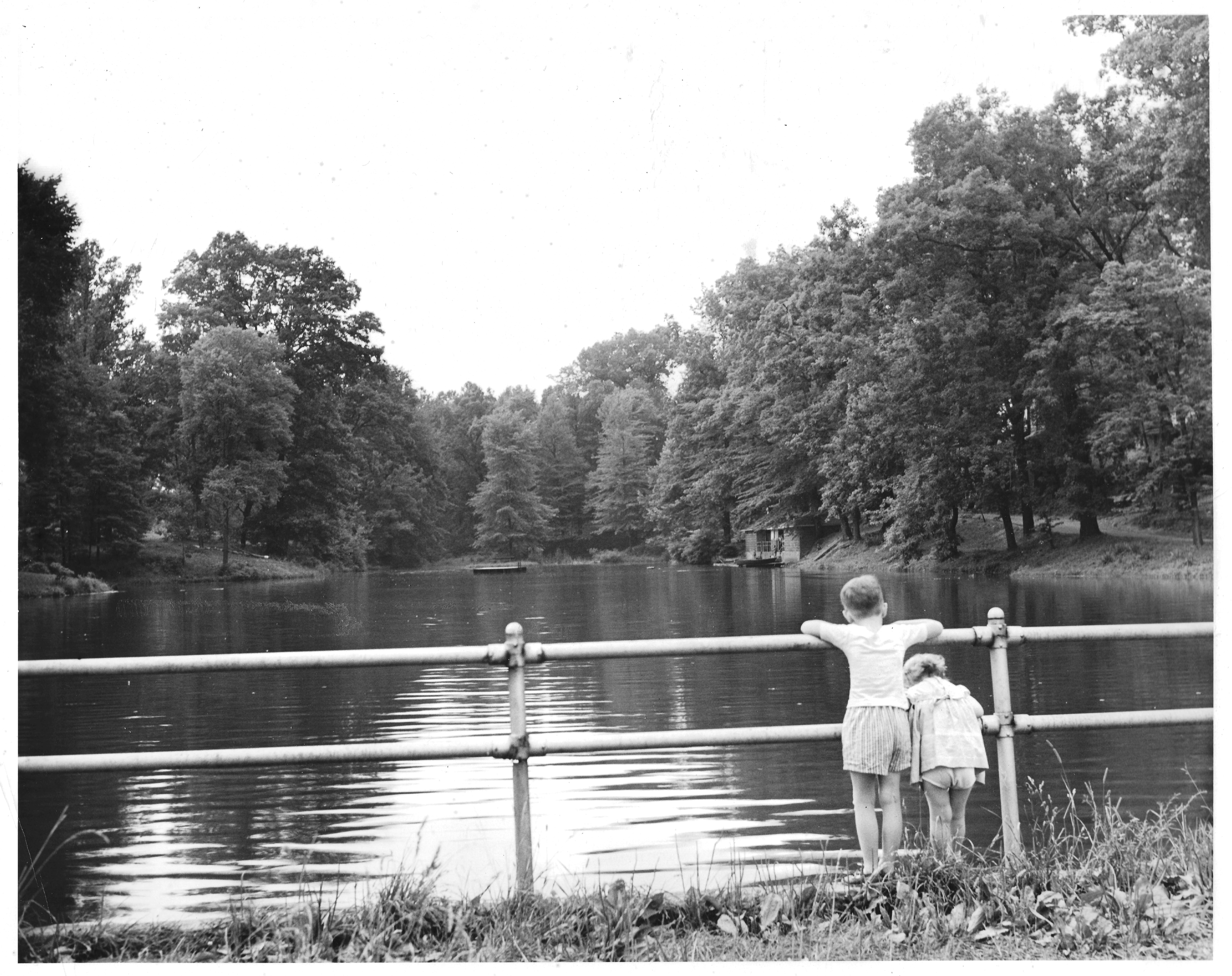 Lake from dam Lake from dam