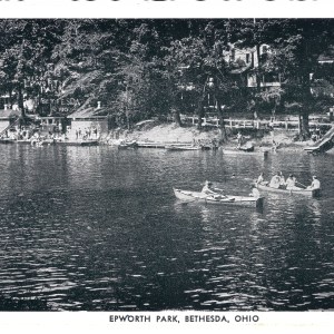 Postcard: Canoeing on the Lake Postcard: Canoeing on the Lake
