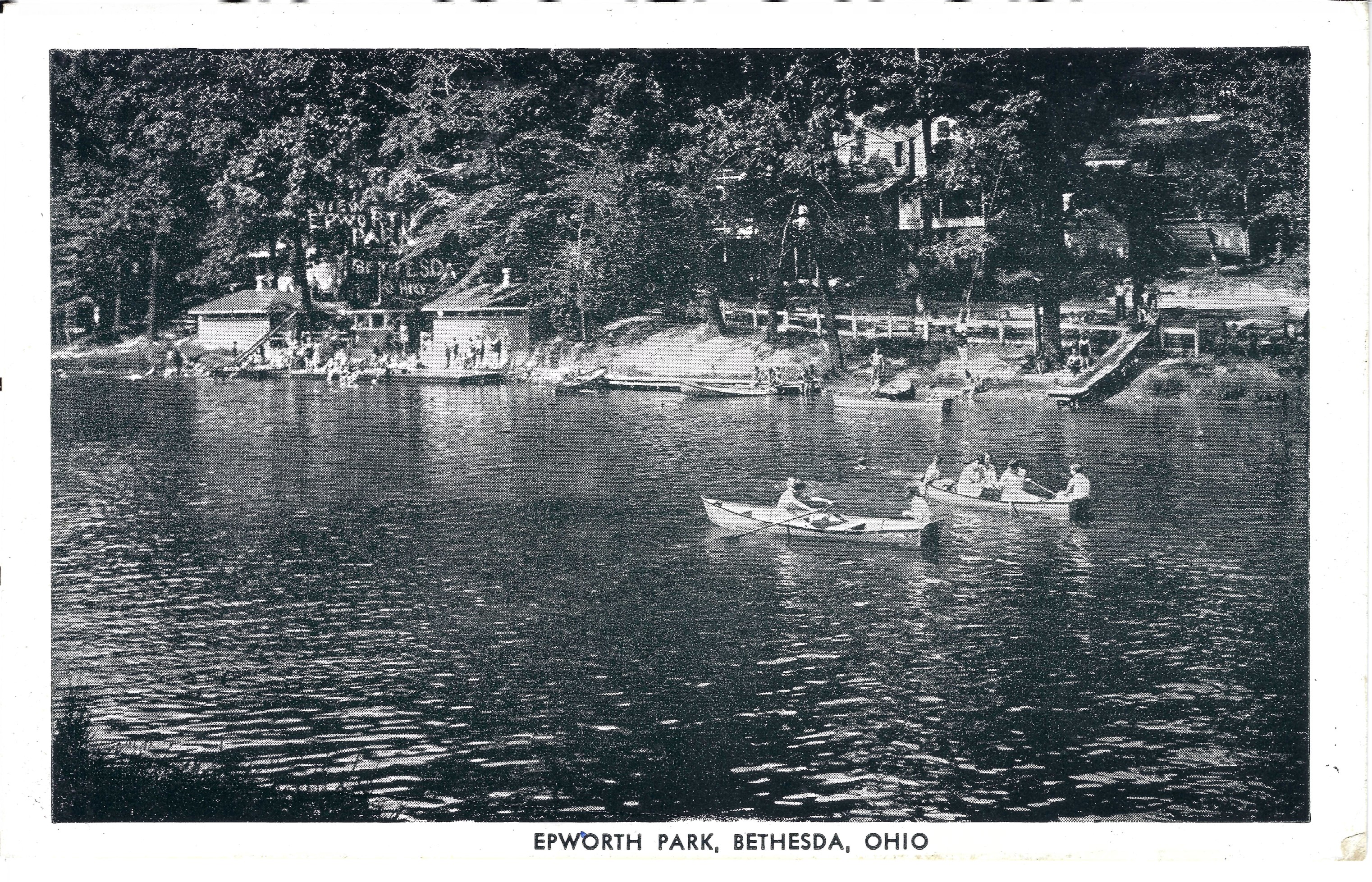 Postcard: Canoeing on the Lake Postcard: Canoeing on the Lake