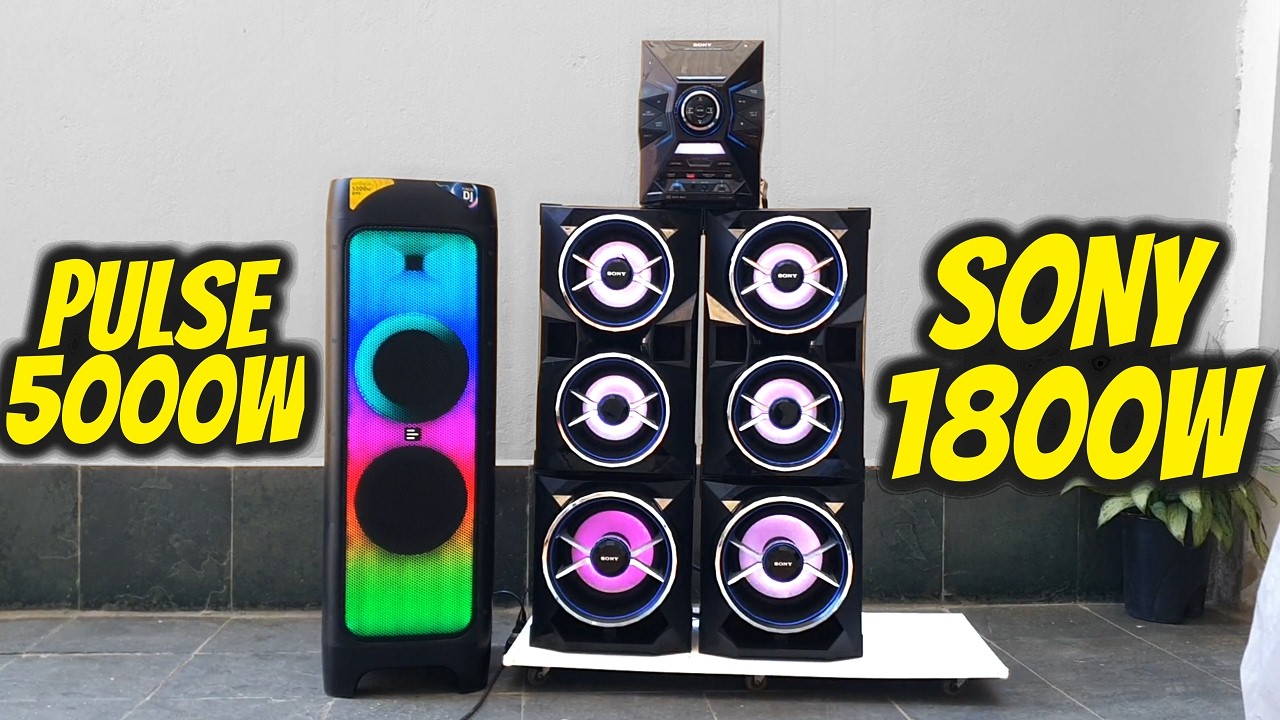 Flame Flamebox DJ vs. Sony MHC GPX88! Sound Tower Against Mini System (who wins?) Flame Flamebox DJ vs. Sony MHC GPX88! Sound Tower Against Mini System (who wins?)