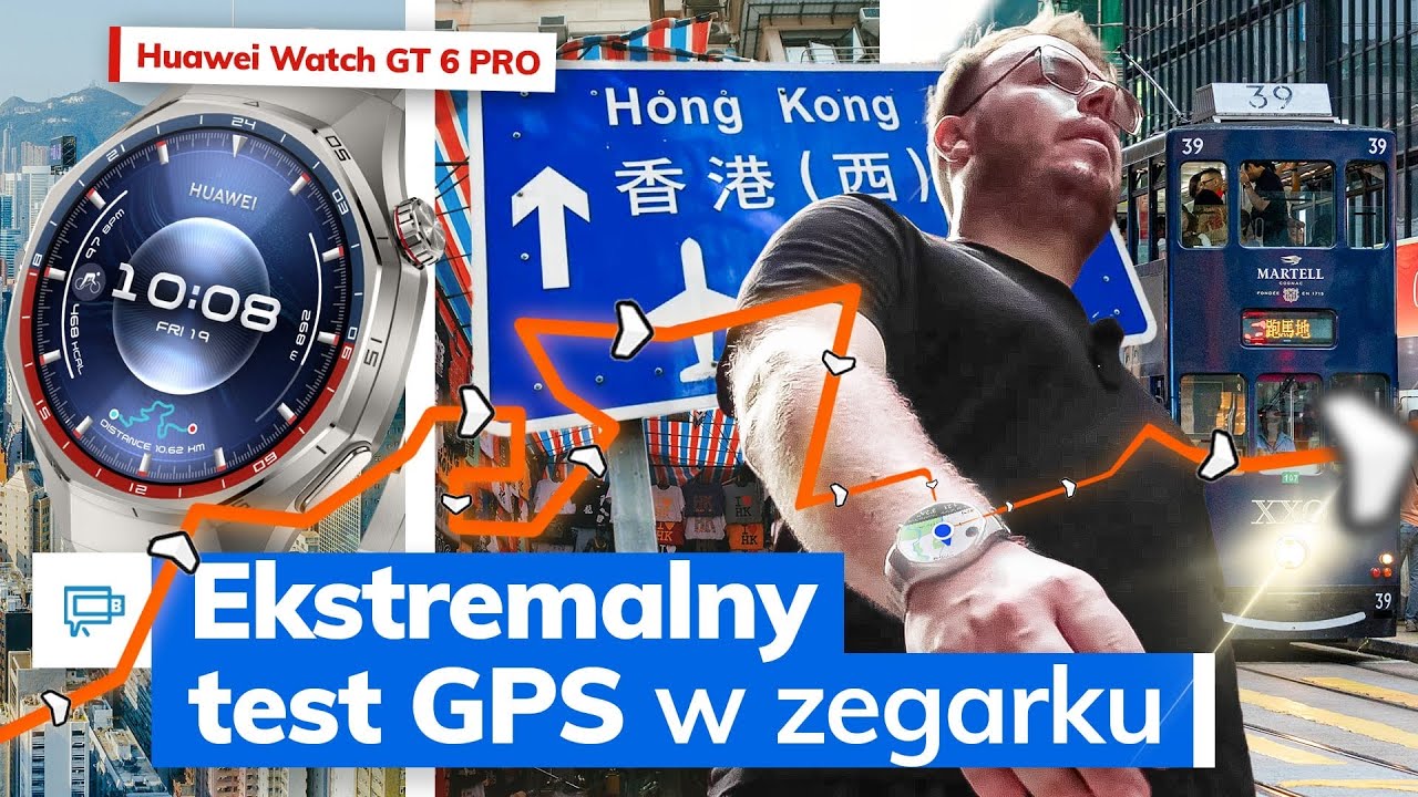 Extreme GPS TEST  HUAWEI Watch GT 6 Pro  in Hong Kong  (PAID COOPERATION) Extreme GPS TEST  HUAWEI Watch GT 6 Pro  in Hong Kong  (PAID COOPERATION)