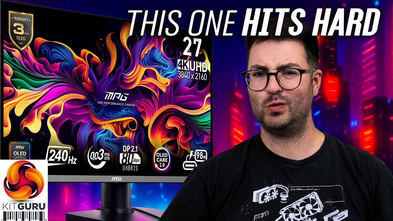 Killer 4K 240Hz QD-OLED: MSI MPG 272URX Killer 4K 240Hz QD-OLED: MSI MPG 272URX