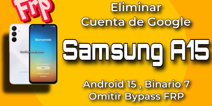 How to DELETE Google Account  Galaxy A15 | FRP Bypass How to DELETE Google Account  Galaxy A15 | FRP Bypass