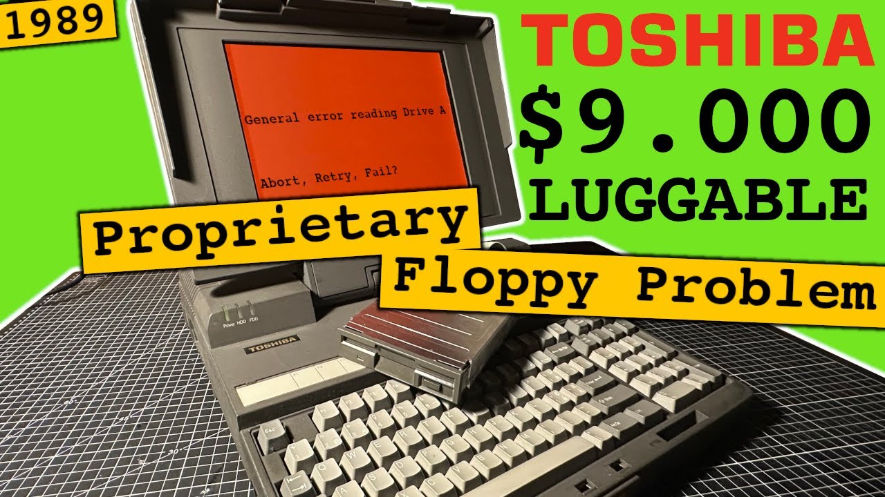 Toshiba’s ,000 T5200 Luggable PC — Back to Life in 2025 Toshiba’s ,000 T5200 Luggable PC — Back to Life in 2025