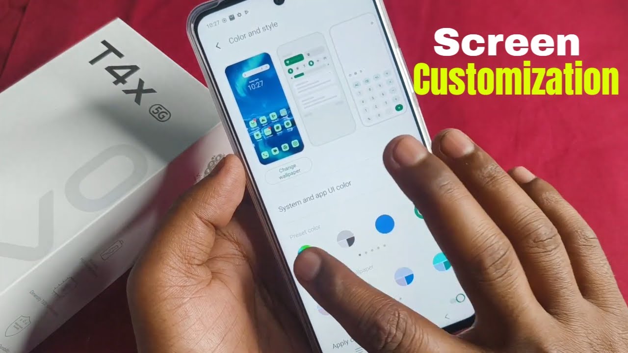 How To Customize Homescreen in Vivo T4x 5G | Vivo T4x 5G Me Homescreen Kaise Customize Kare How To Customize Homescreen in Vivo T4x 5G | Vivo T4x 5G Me Homescreen Kaise Customize Kare