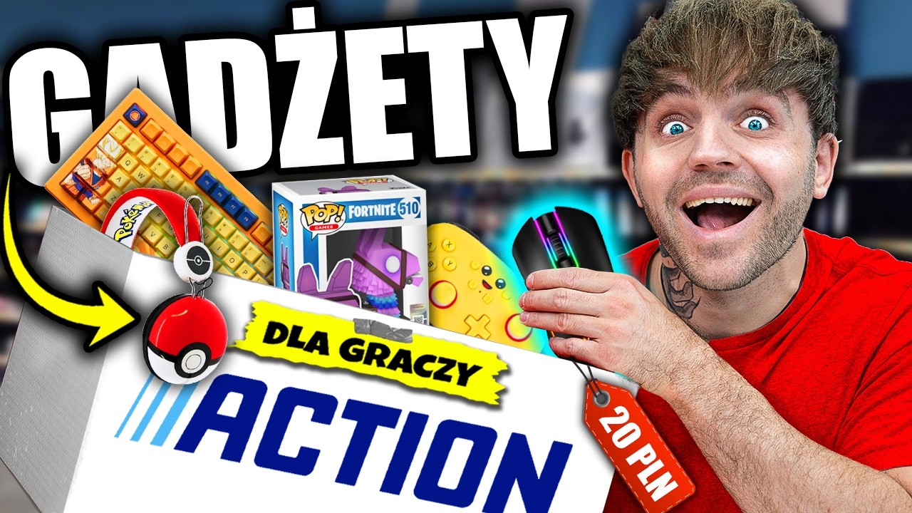 Kupiłem Gamingowe Gadżety Z Action! Kupiłem Gamingowe Gadżety Z Action!