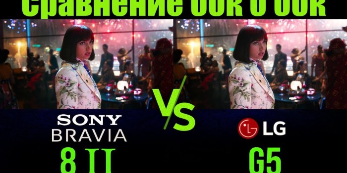 Comparison of flagship TVs – OLED LG G5 vs QD-OLED Sony BRAVIA 8 Mark II | ABOUT TECH Comparison of flagship TVs – OLED LG G5 vs QD-OLED Sony BRAVIA 8 Mark II | ABOUT TECH