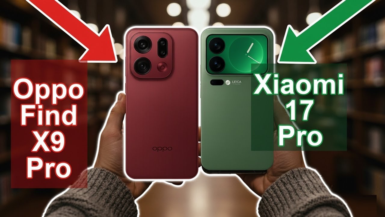 Oppo Find X9 Pro vs Xiaomi 17 Pro Oppo Find X9 Pro vs Xiaomi 17 Pro