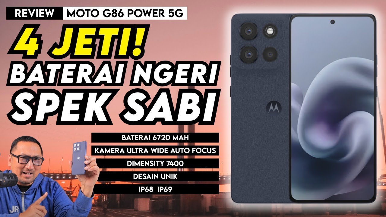 Baterai Terawet Di 4 Jutaan Saat Ini, Dan Tetap Lengkap: Ulasan Moto G 86 Power 5G Baterai Terawet Di 4 Jutaan Saat Ini, Dan Tetap Lengkap: Ulasan Moto G 86 Power 5G