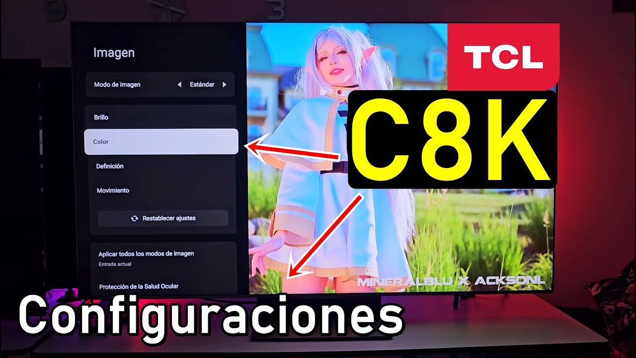 TCL C8K QD Mini LED: RECOMMENDED IMAGE SETTINGS TCL C8K QD Mini LED: RECOMMENDED IMAGE SETTINGS