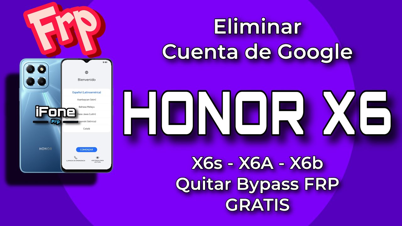 How to DELETE Google Account HONOR X6 X6s X6A | FRP Bypass How to DELETE Google Account HONOR X6 X6s X6A | FRP Bypass