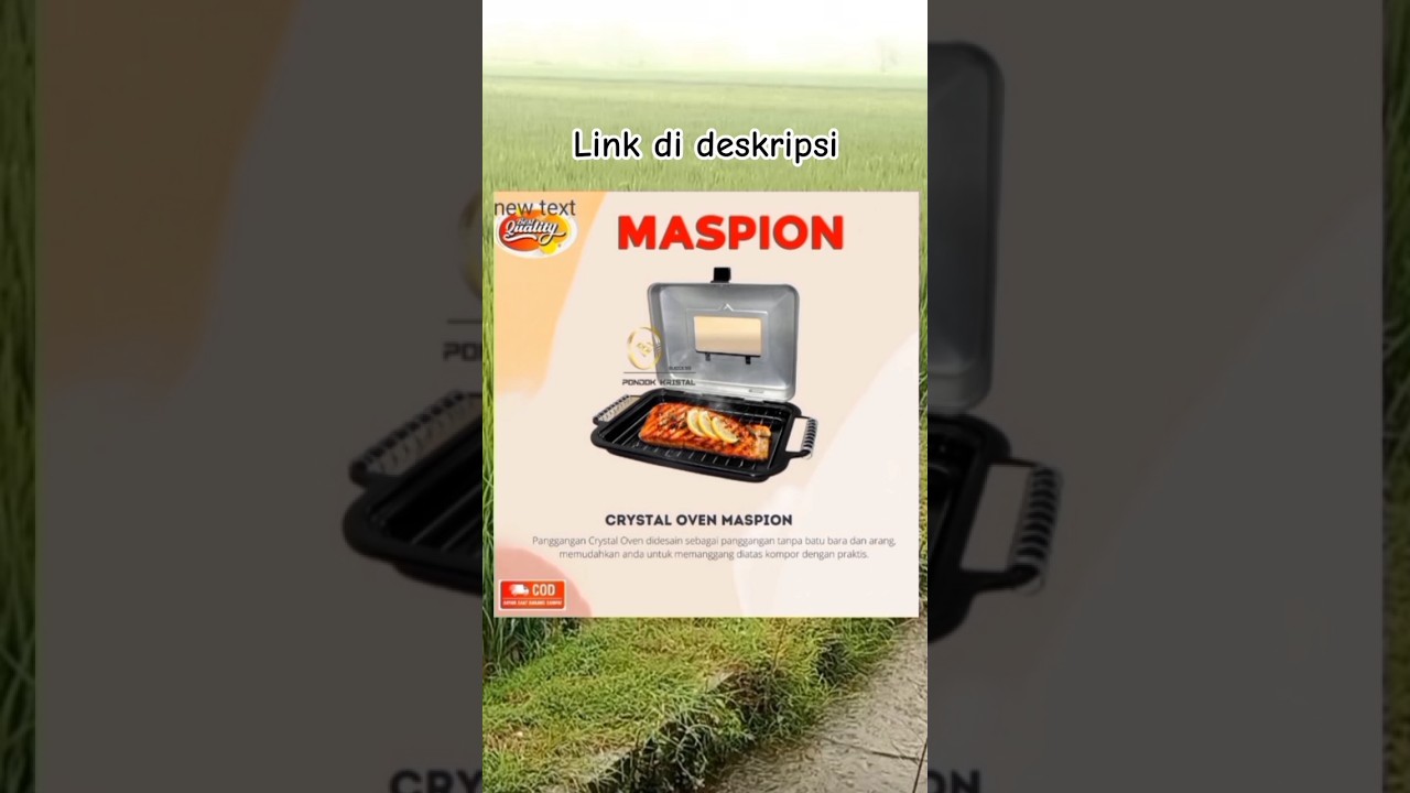 Maspion Box & Fancy Grill Grounds | Practical Roast Tools for Fish, Chicken & BBQ Maspion Box & Fancy Grill Grounds | Practical Roast Tools for Fish, Chicken & BBQ