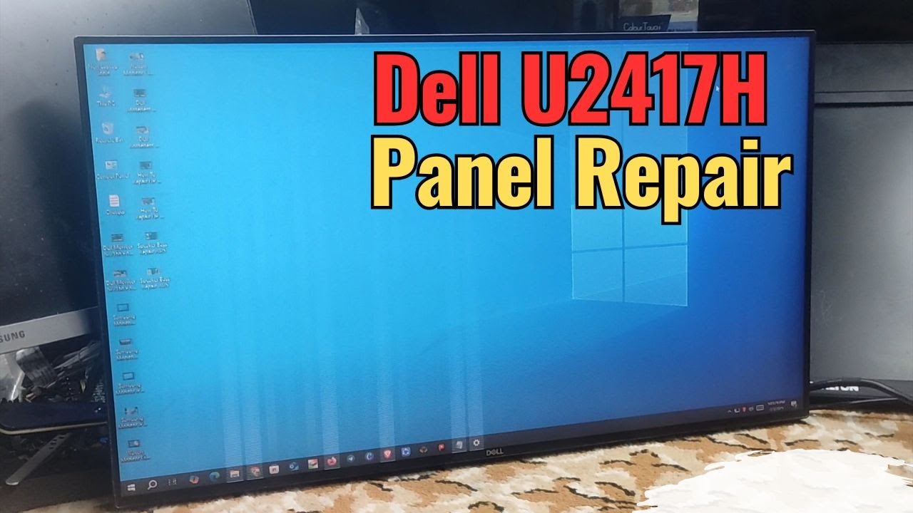 Dell U2417H Monitor Panel Problem Repair | Created by Afjal Hossain Dell U2417H Monitor Panel Problem Repair | Created by Afjal Hossain