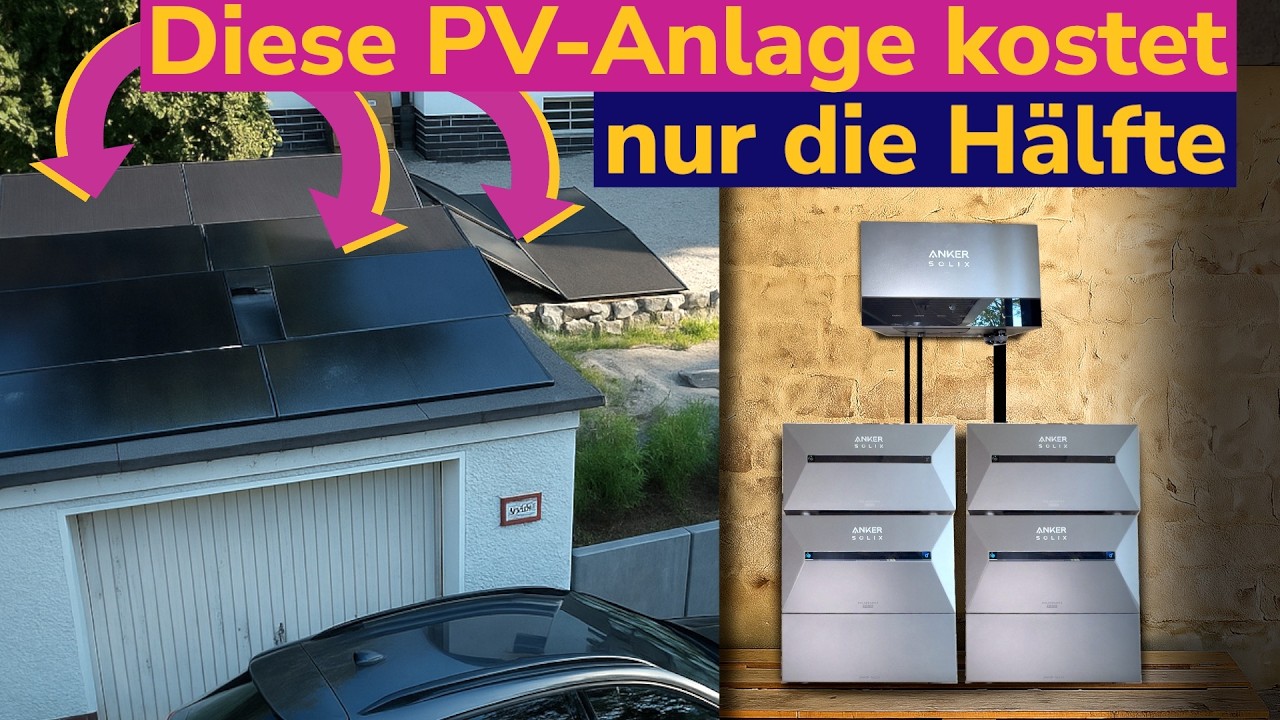 Worthwhile without a feed-in tariff: PV system made of several balcony power plants (Anker Solix MultiSystem) Worthwhile without a feed-in tariff: PV system made of several balcony power plants (Anker Solix MultiSystem)
