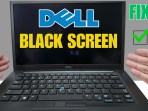 Dell Laptop Black Screen Problem Dell Laptop Black Screen Problem