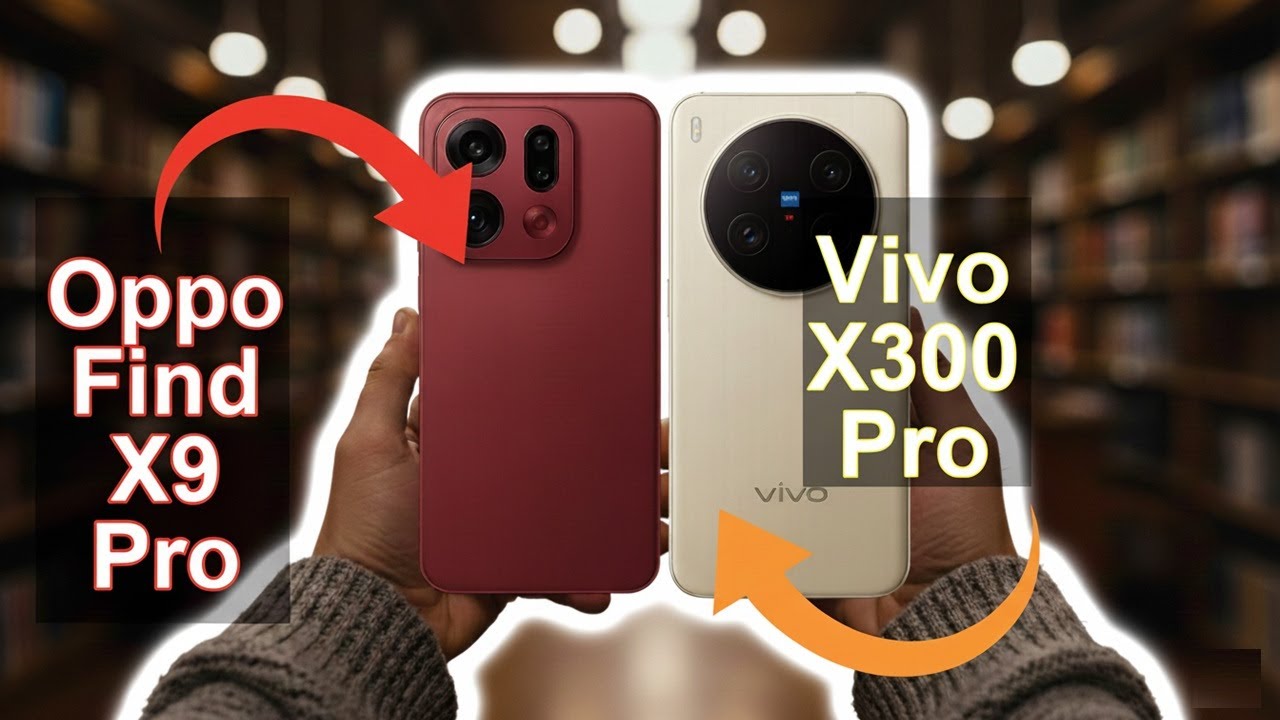 Oppo Find X9 Pro vs Vivo X300 Pro | Oppo vs Vivo Oppo Find X9 Pro vs Vivo X300 Pro | Oppo vs Vivo