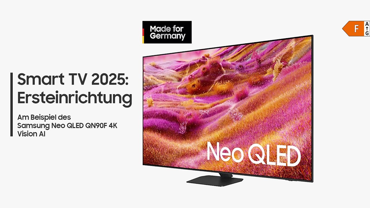 Samsung Smart TV 2025: Initial setup Samsung Smart TV 2025: Initial setup