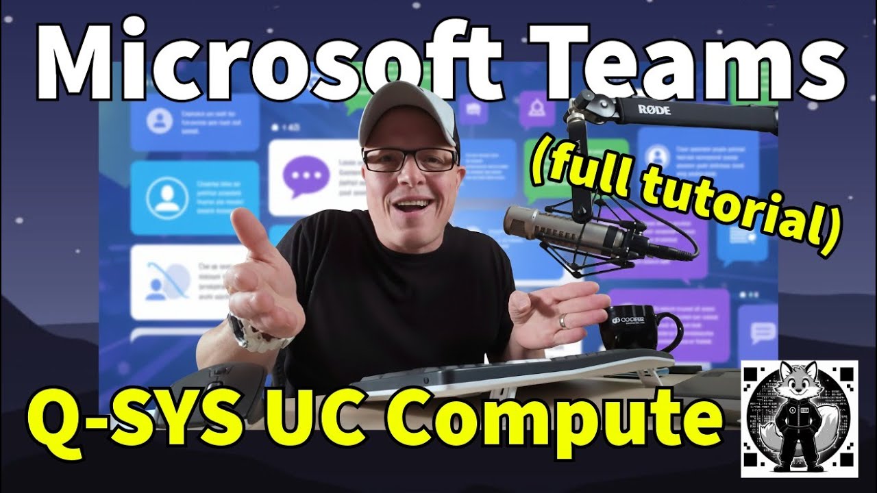 Microsoft Teams Complete Guide: Wiring & Programming QSC’s Q-SYS UC Compute Bundle Microsoft Teams Complete Guide: Wiring & Programming QSC’s Q-SYS UC Compute Bundle