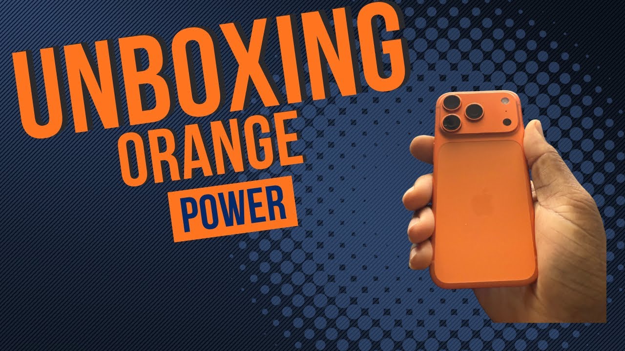 NEW iPhone 17 Pro Orange Unboxing – Apple’s Boldest Color Yet! NEW iPhone 17 Pro Orange Unboxing – Apple’s Boldest Color Yet!