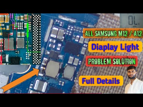 Samsung A12/M12 Display Light Solutions || Samsung A12 Display Light Problem Full Details Samsung A12/M12 Display Light Solutions || Samsung A12 Display Light Problem Full Details