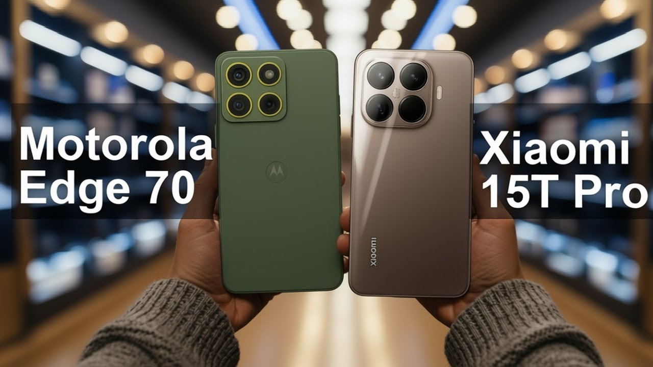 Motorola Edge 70 vs Xiaomi 15T Pro Motorola Edge 70 vs Xiaomi 15T Pro