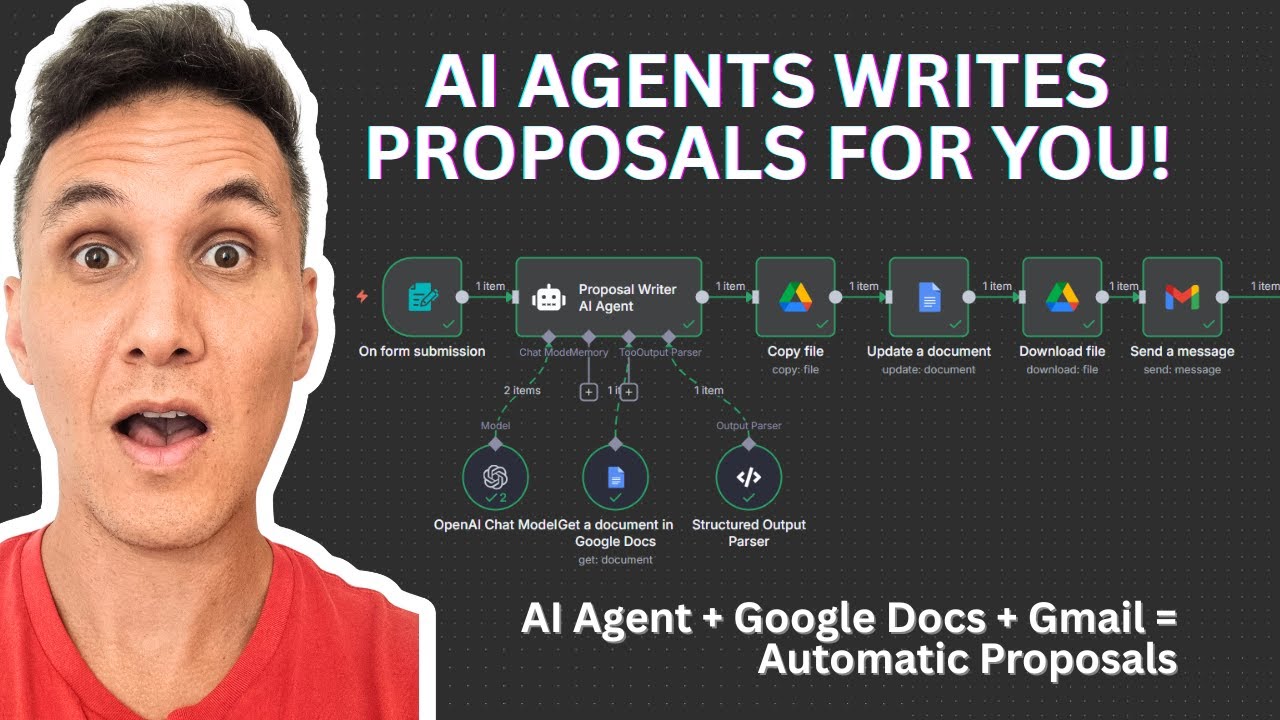 How To Automate Client Proposals with AI Agents + Google Docs (n8n Workflow Demo) How To Automate Client Proposals with AI Agents + Google Docs (n8n Workflow Demo)