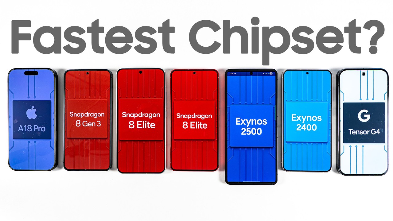 Chipset Terbaik: Exynos 2500 / Snapdragon 8 Elite / 8 Gen 3 / Tensor / A18 Pro Chipset Terbaik: Exynos 2500 / Snapdragon 8 Elite / 8 Gen 3 / Tensor / A18 Pro