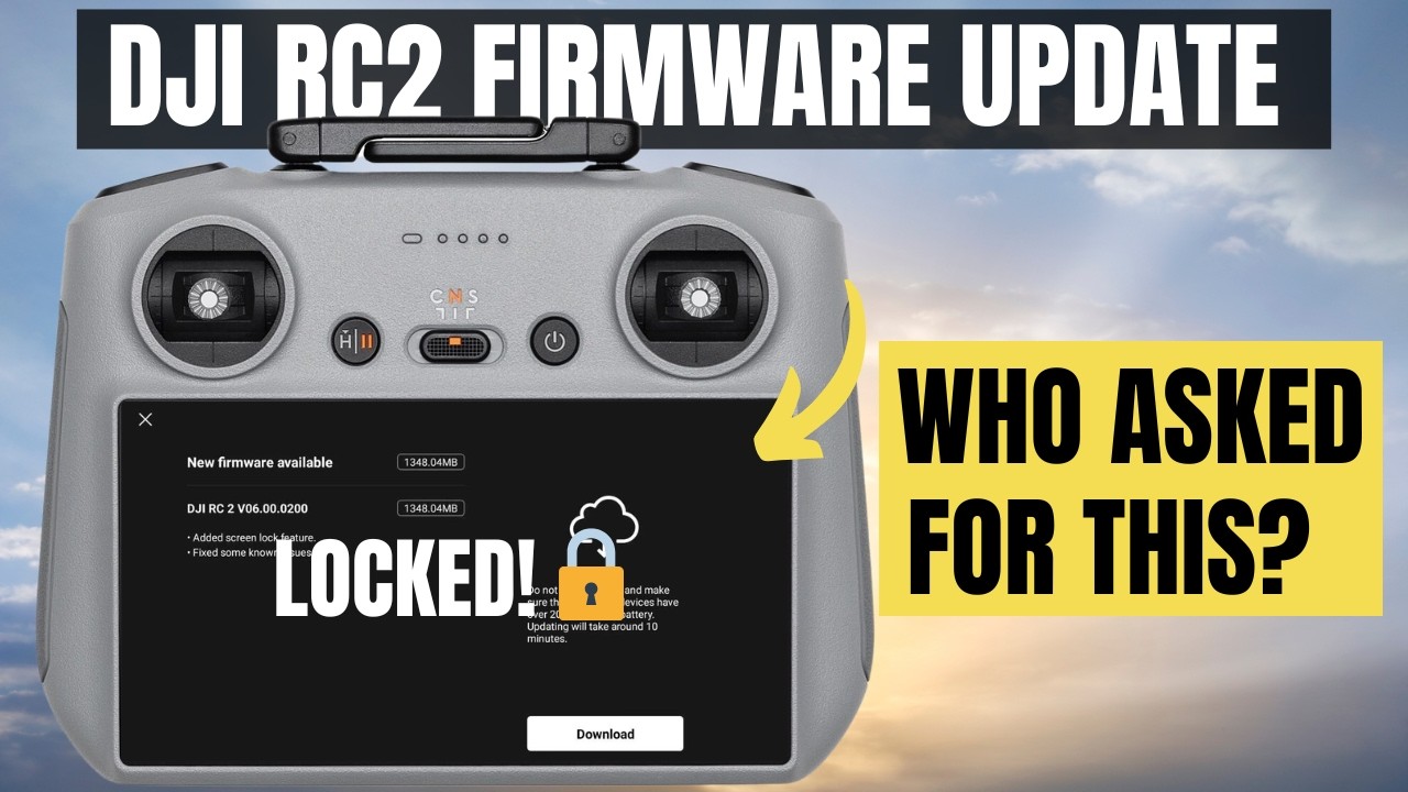Pembaruan Firmware Strange DJI RC2 Baru! Uji dan ulasan Pembaruan Firmware Strange DJI RC2 Baru! Uji dan ulasan