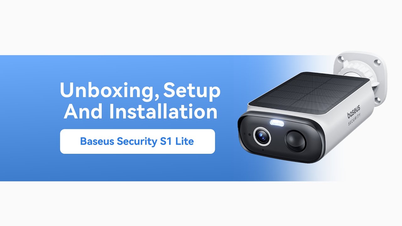 BaseUS Security S1 Lite Outdoor Camera | What's In Box | Keselamatan bertenaga surya dengan kejelasan 2K #baseus BaseUS Security S1 Lite Outdoor Camera | What's In Box | Keselamatan bertenaga surya dengan kejelasan 2K #baseus