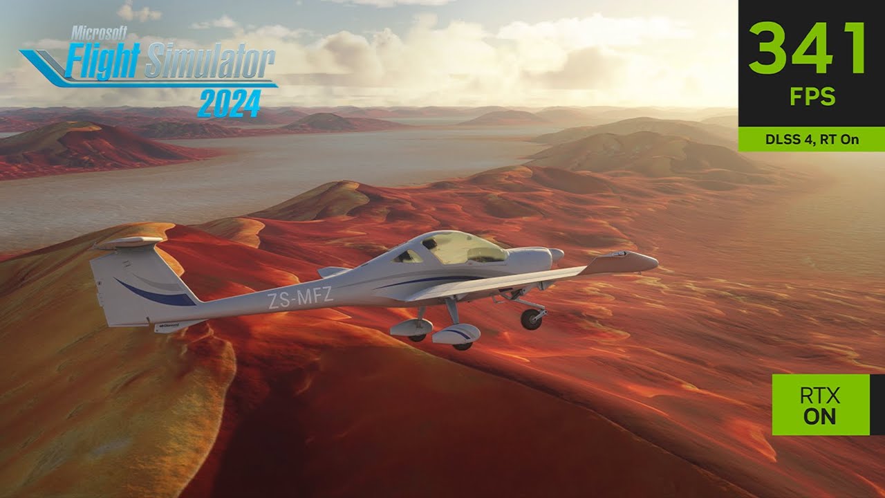 Microsoft Flight Simulator 2024 | 4K NVIDIA DLSS 4 Trailer Microsoft Flight Simulator 2024 | 4K NVIDIA DLSS 4 Trailer