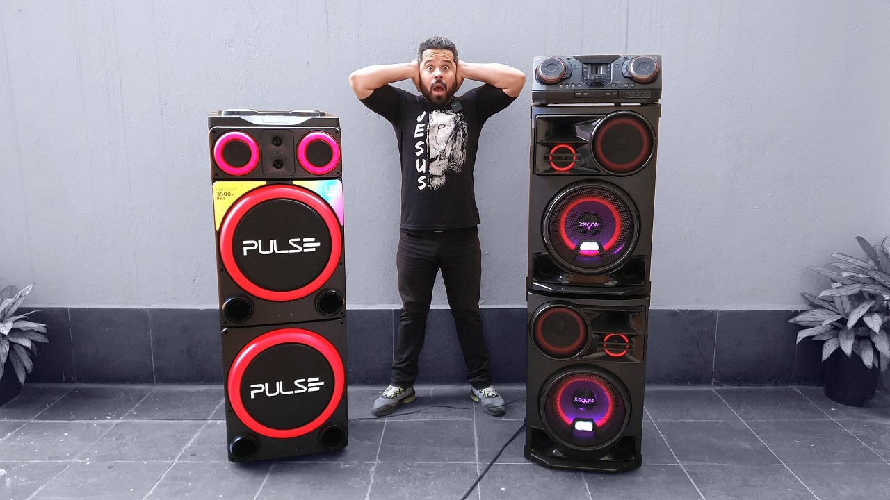 Does the mini system BEAT the Sound Tower? LG CL98 Vs. PULSE SP515! FULL SOUND CRACK! Does the mini system BEAT the Sound Tower? LG CL98 Vs. PULSE SP515! FULL SOUND CRACK!