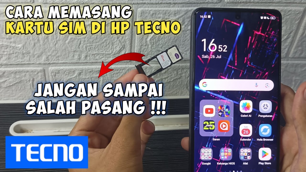 Cara Menginstal Kartu Sim di Tecno HP || Membuka Kartu Sim Tecno Cara Menginstal Kartu Sim di Tecno HP || Membuka Kartu Sim Tecno